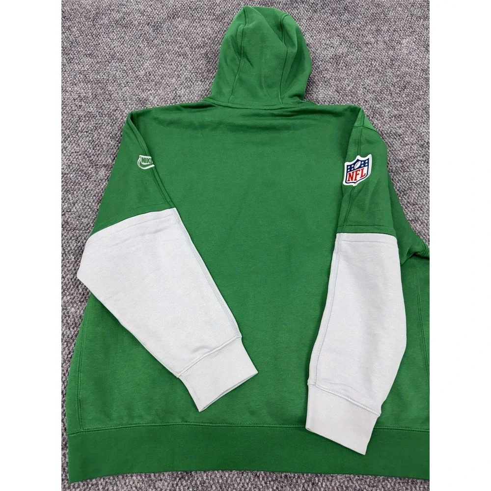Philadelphia Eagles Men's 2XL Nike Throwback Logo Kelly Green Hoodie - *Read*